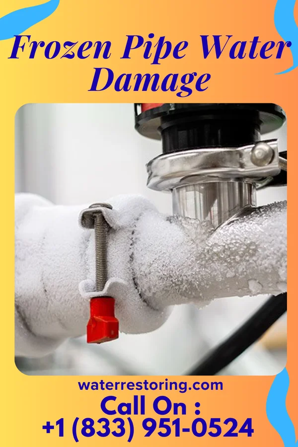 Frozen Pipe Water Damage in Edmonston, MD